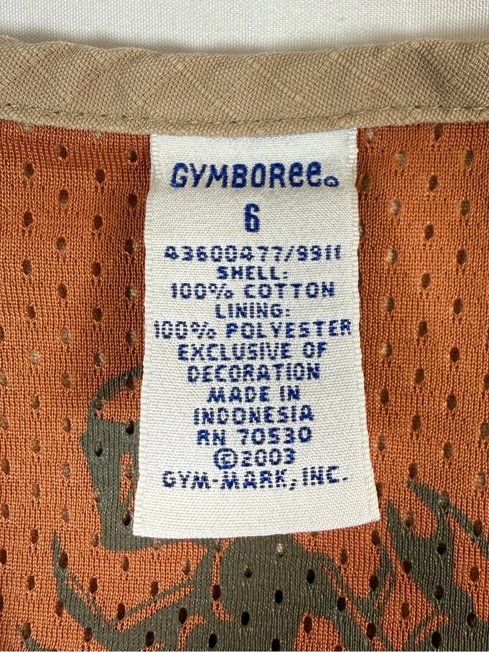 VINTAGE GYMBOREE Y2K Safari Utility Vest 6 Fishing Explorer Cargo Zip Outdoor 03